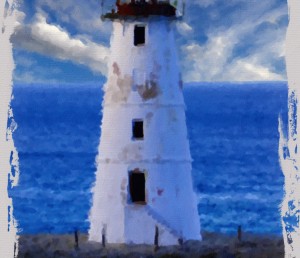 Lighthouse on Narrow Land Ext
